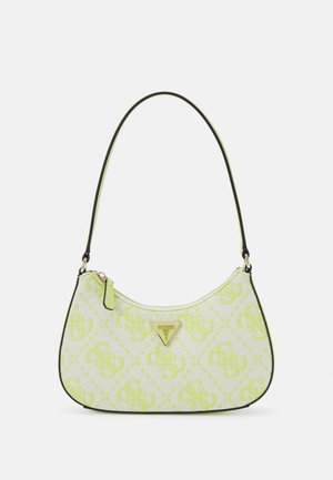 RUMA MINI TOP ZIP - Kézitáska - chartreuse logo