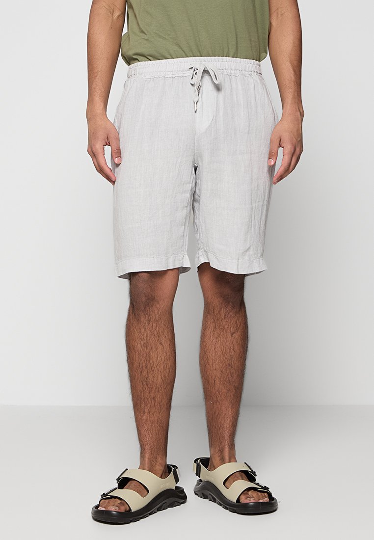 Le Monde du Lin Shorts lichtgrijs Le Monde du Lin Shorts lichtgrijs