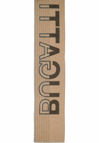 bugatti DOUBLEFACE CASHMINK LETTERING - MADE IN GERMANY - Fular - navy