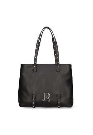 Borsa a mano - black and  off silver