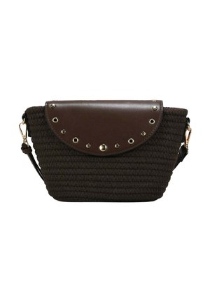 Bosanova, BOLSO BANDOLERA MARRÓN CON SOLAPA - Bandolera - marron