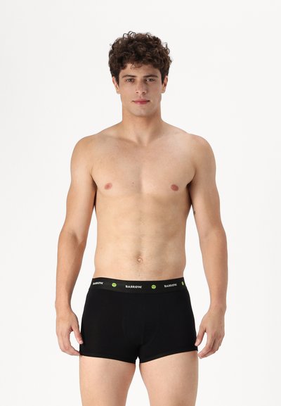 Barrow BOXER 3 PACK - Trunks - nero/white/grey