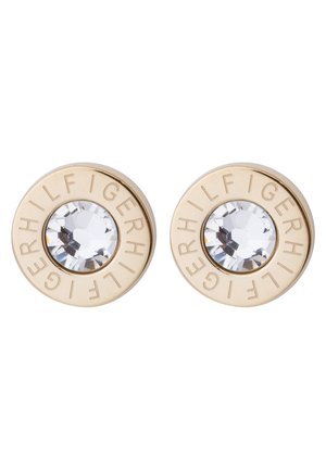 Tommy Hilfiger CLASSIC SIGNATURE - Boucles d'oreilles - gold-coloured