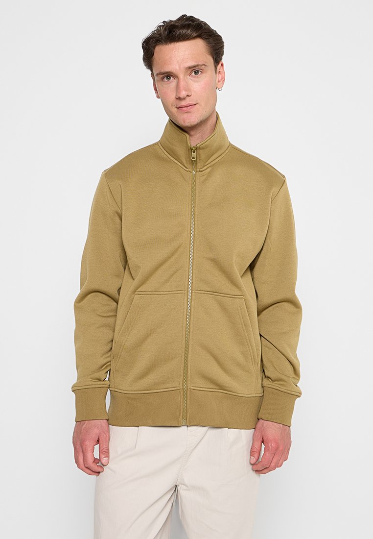 Calvin Klein Jeans Sweater met rits olijfgroen Calvin Klein Jeans Sweater met rits olijfgroen