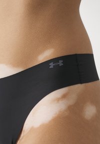 Under Armour THONG PURE NO SHOW SOLID 3 PACK - Stringid - astro pink/halo grey/black