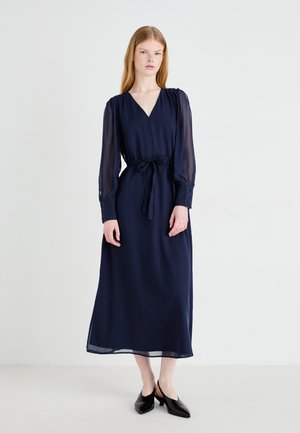 VILA VIMONE VNECK ANKLE DRESS - Cocktail dress / Party dress - navy blazer