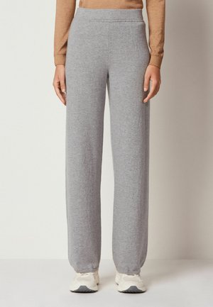 PALAZZO - Tygbyxor - pearl grey