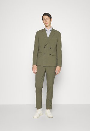 Lindbergh PLAIN MENS SUIT SET - Kostuum - olive