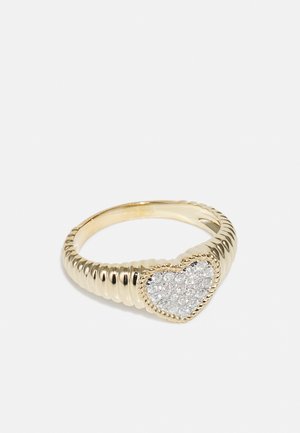 BABY CHEVALIERE CŒUR BERLINGOT - Bague - yellow gold-coloured