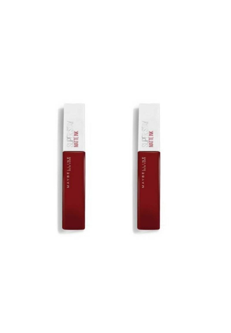 Maybelline New York - LOT DE 2 - ROUGE À LÈVRES SUPERSTAY MATTE INK - Rouge à lèvres liquide - voyager, Agrandir
