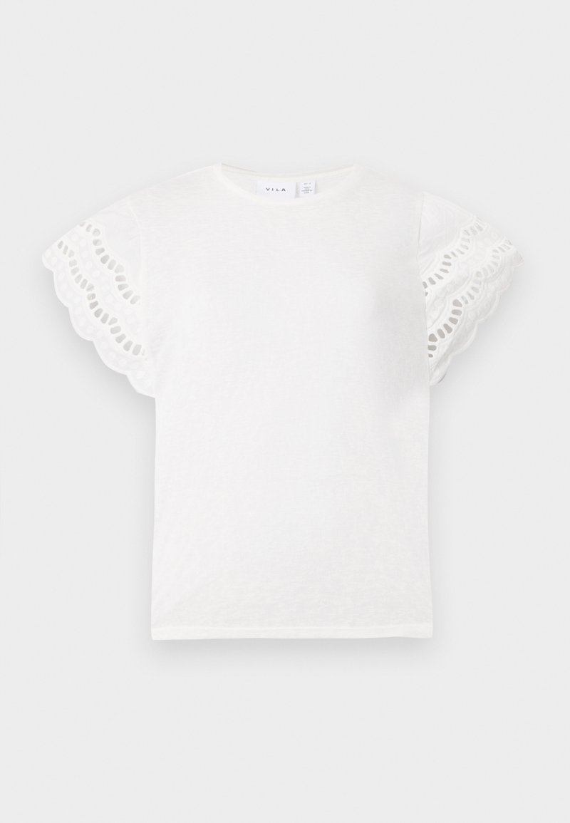 Vila T-shirt basic crème Vila T-shirt basic crème