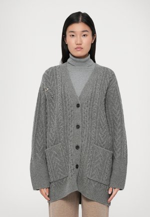SIERRA CARDIGAN - Cardigan - grey melange
