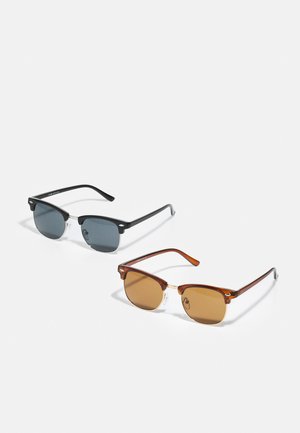 SUNGLASSES 2 PACK - Aurinkolasit - brown stone/club black