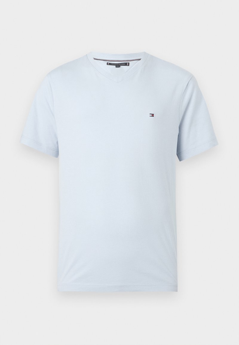 Tommy Hilfiger T-shirt basic lichtblauw Tommy Hilfiger T-shirt basic lichtblauw