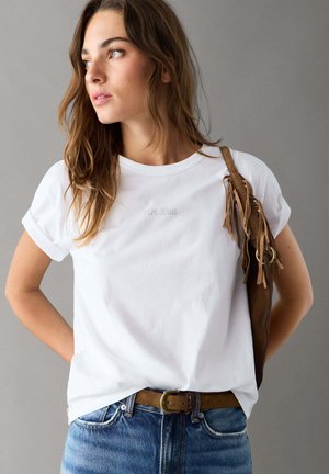 Pepe Jeans, BEMA - Тениска с щампа - white