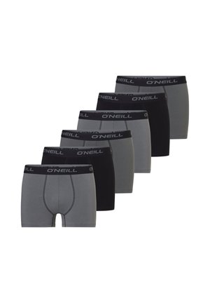 6-PACK - Boxerbriefs - black/gray
