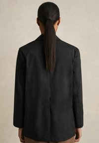 Reiss REGULAR FIT-OSBOURNE BLEND DOUBLE BREASTED BELTED - Sacou - black