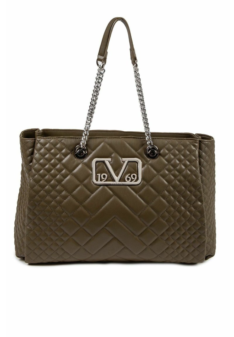 Damen Handtaschen | v1969 Italia SIMONE Handtasche olive silver/oliv - CA32594 Damen Handtaschen | v1969 Italia SIMONE Handtasche olive silver/oliv - CA32594