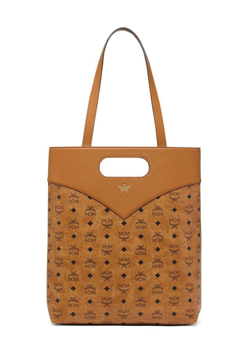 MCM VLM - Shopping bag - cognac