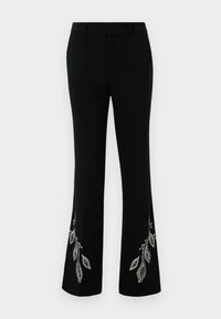 METAL PAISLEY KERRY PANT - Auduma bikses - black