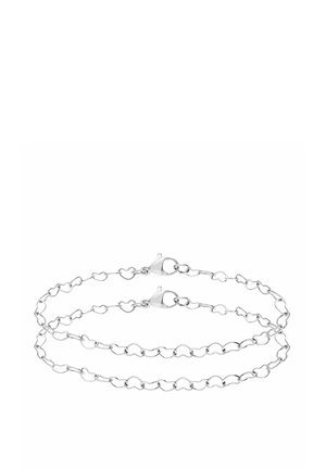 MODERN LOOK 2 PACK - Armband - silver-coloured