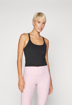 PRINCIPAL BUILT IN BRA TANK - Top - black