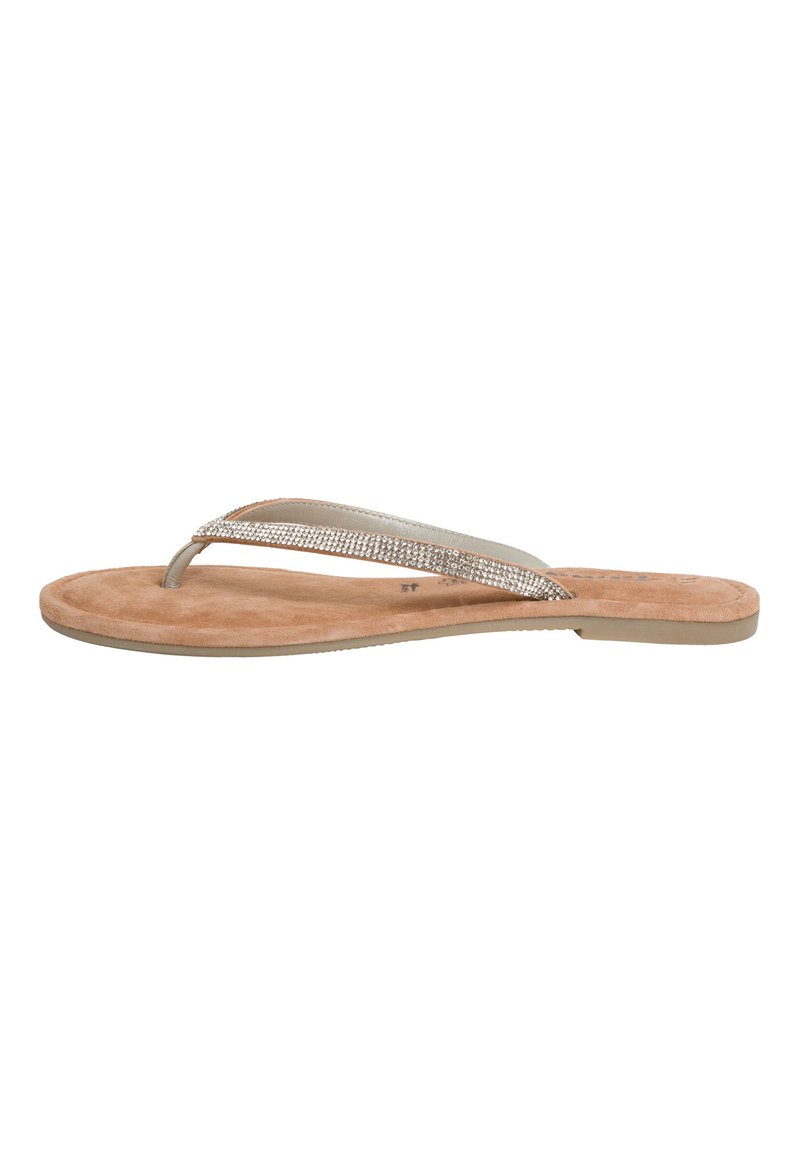 Tamaris Tongs silver glam/argenté ZALANDO.FR