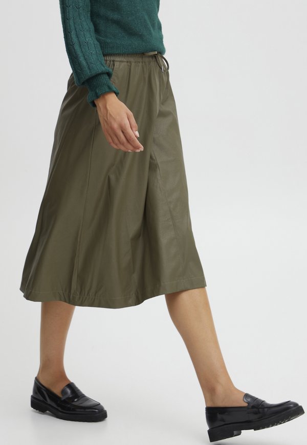 BYESONI - A-line skirt - sea turtle4