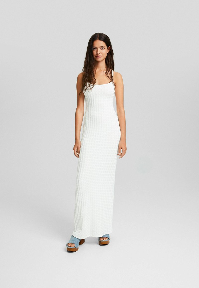 Bershka Maxi dress white Zalando.de