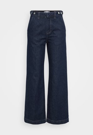 Gina Tricot Petite Leveälahkeiset - rinse