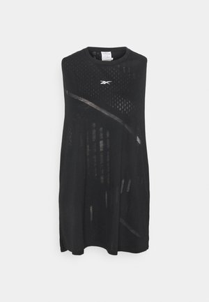 BURNOUT TANK - Funkční triko - black
