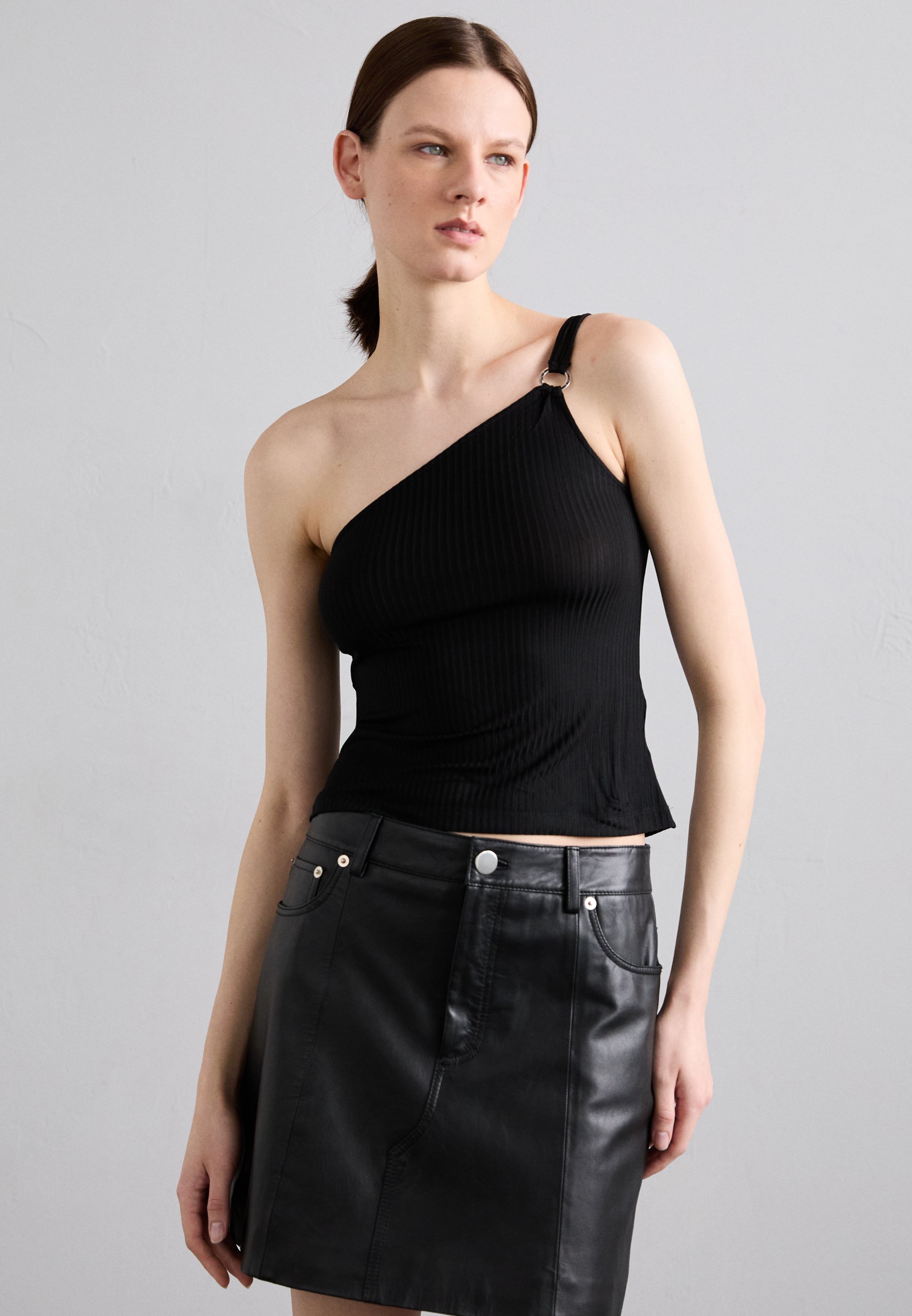 one shoulder top zalando