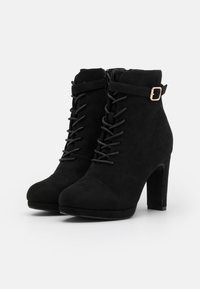 Anna Field Wide Fit Stivaletti con tacco - black