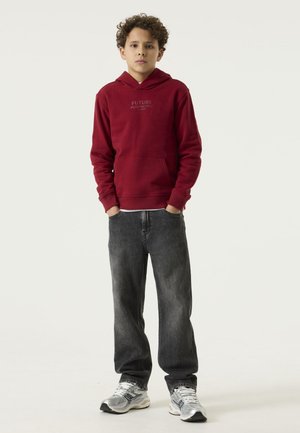 Garcia, GARCIA - Hoodie - red flame