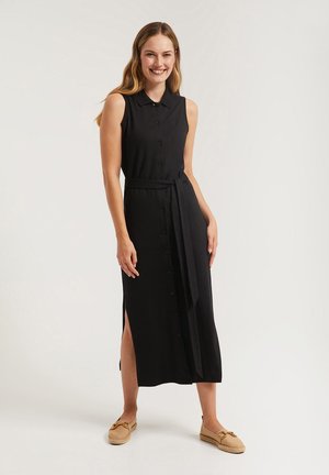 Polo Club Abito a camicia - black