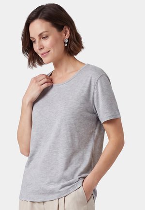 usha, T-shirt basique - light grey