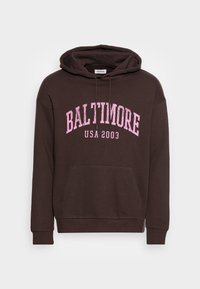 YOURTURN Jersey con capucha - brown