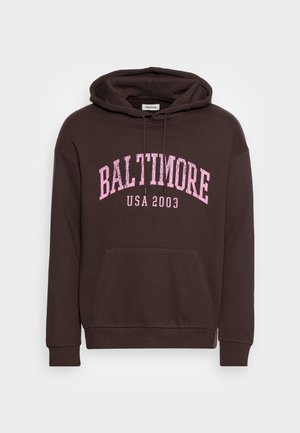 Hoodie - brown