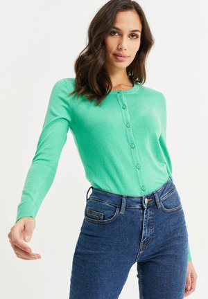 WE FASHION - Chaqueta de punto - bright green