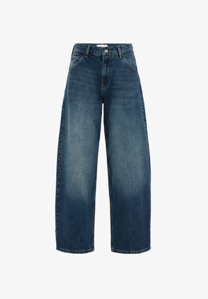 WE Fashion, BLUE RIDGE - Baggy jeans - dark blue