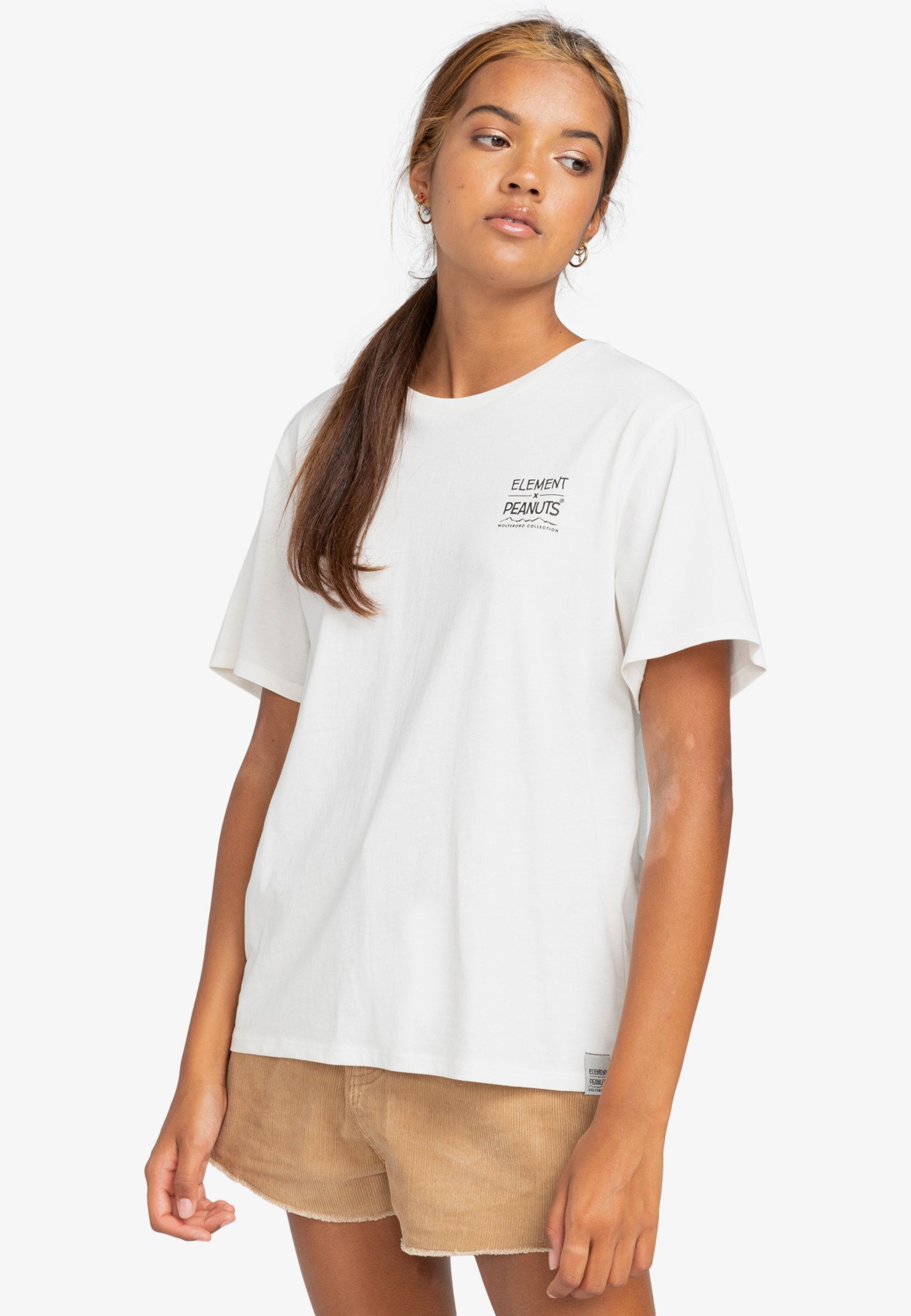 Element T-shirt imprimé - off white/blanc - ZALANDO.FR