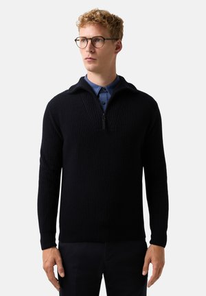 TROYER BALVIN - Strickpullover - navy-blau