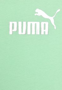 Puma LOGO TEE UNISEX - Camiseta estampada - fresh mint