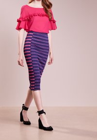 Pinko Pouzdrová sukně - blue