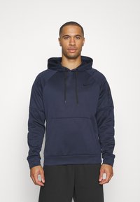 Nike Performance Mikina s kapucňou - obsidian/black