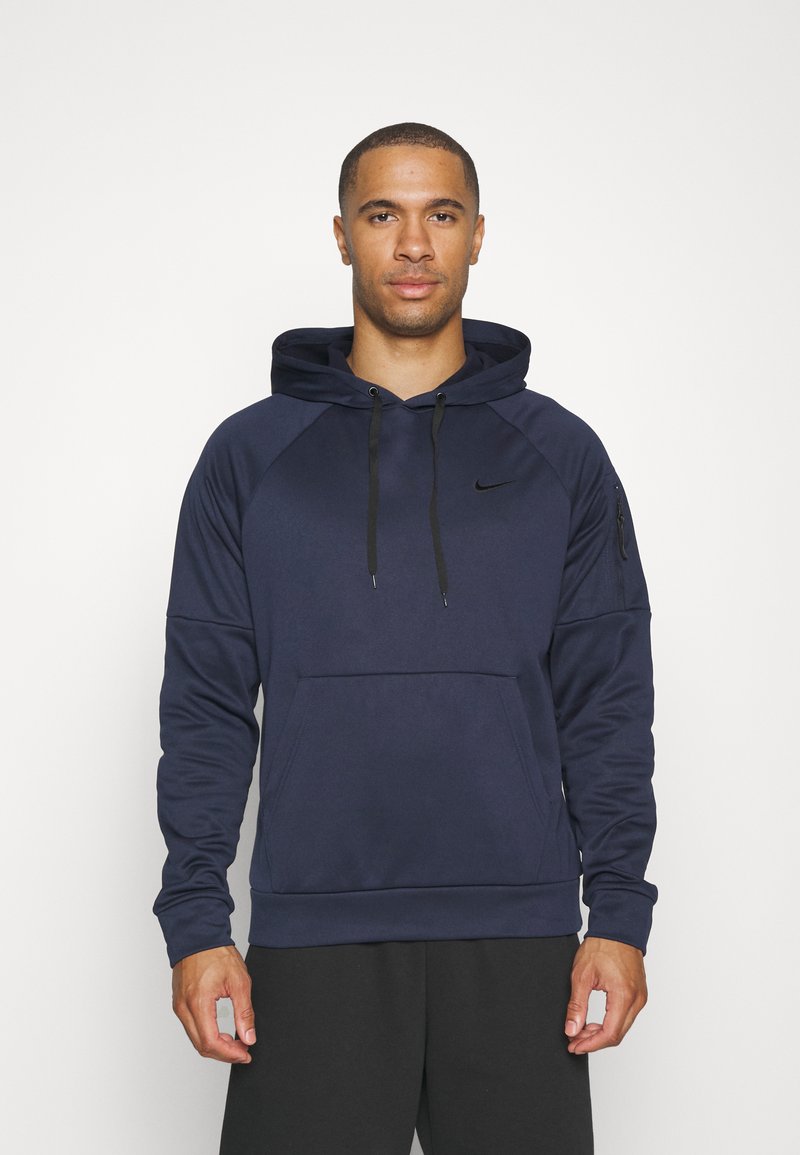 Nike Performance Mikina s kapucňou - obsidian/black