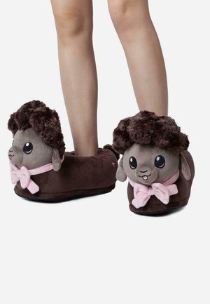Corimori, Chaussons - mottled dark brown