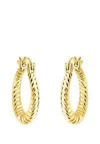 Ej vald, gold-coloured