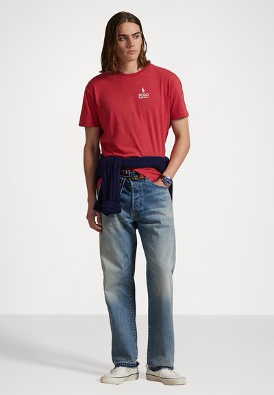 Polo Ralph Lauren CLASSIC FIT LOGO JERSEY T-SHIRT - Tricou basic - sunrise red