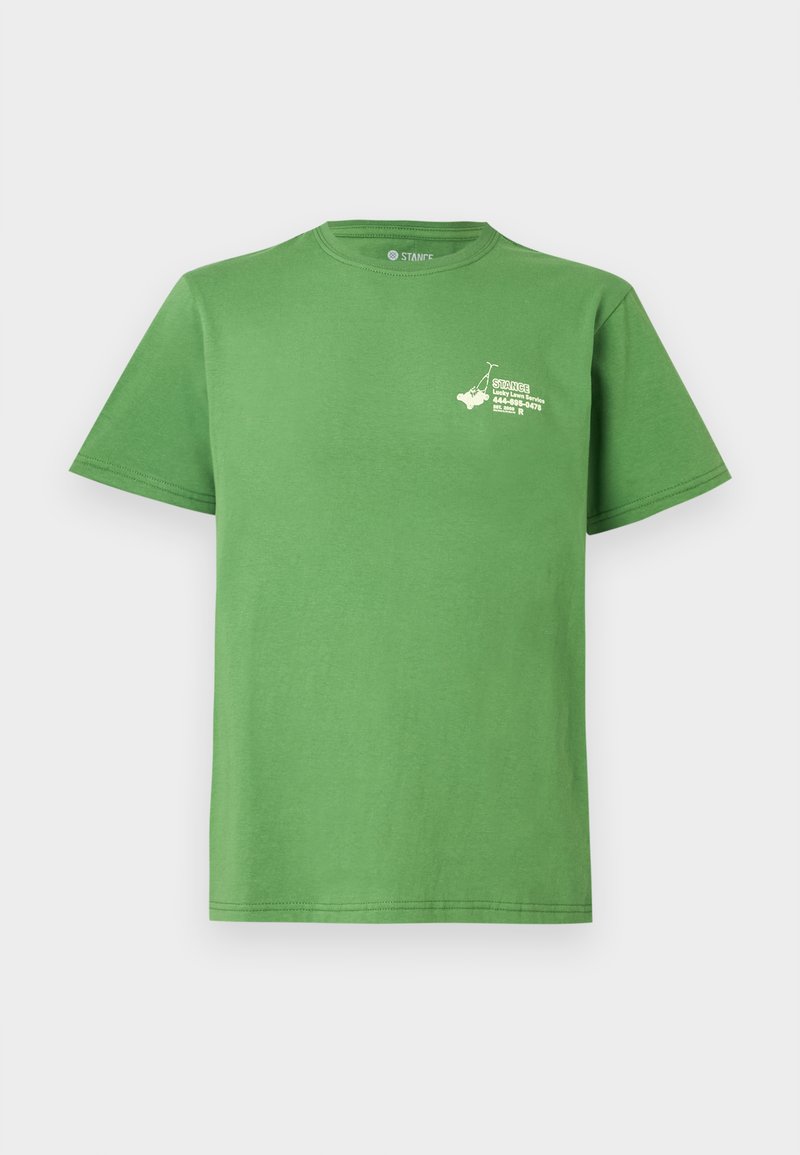Stance T-shirt print groen